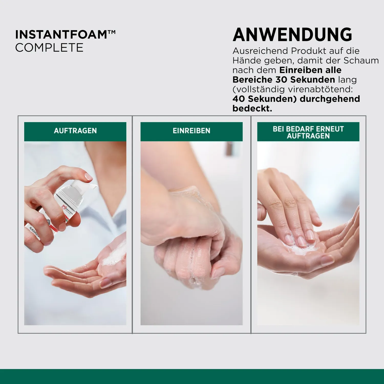 SC Johnson InstantFOAM Complete Schaum 47 ml parfümfrei