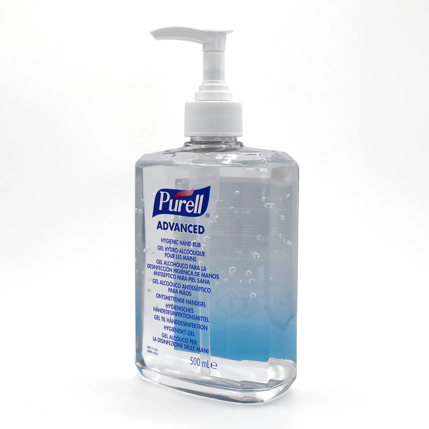 Purell Advanced Händedesinfektionsgel 500ml Pumpflasche unparfümiert
