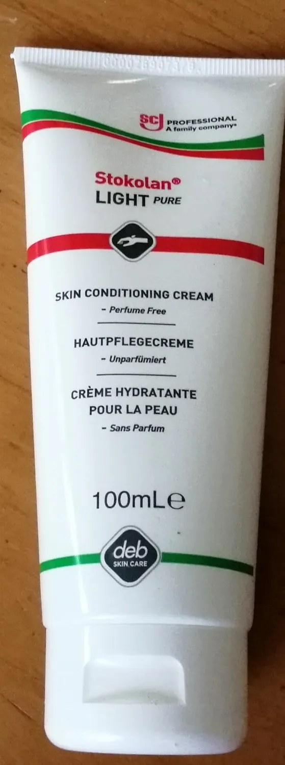 Stokolan Light Pure Hautcreme 100 ml parfümfrei