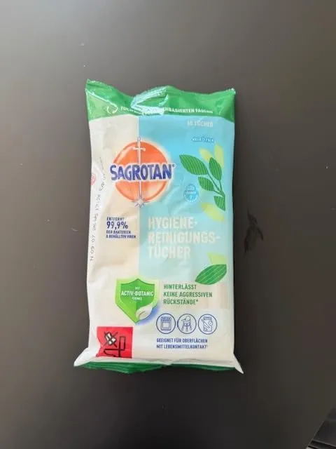 Sagrotan Hygienereinigungstücher neutral 5x60 Stück mild