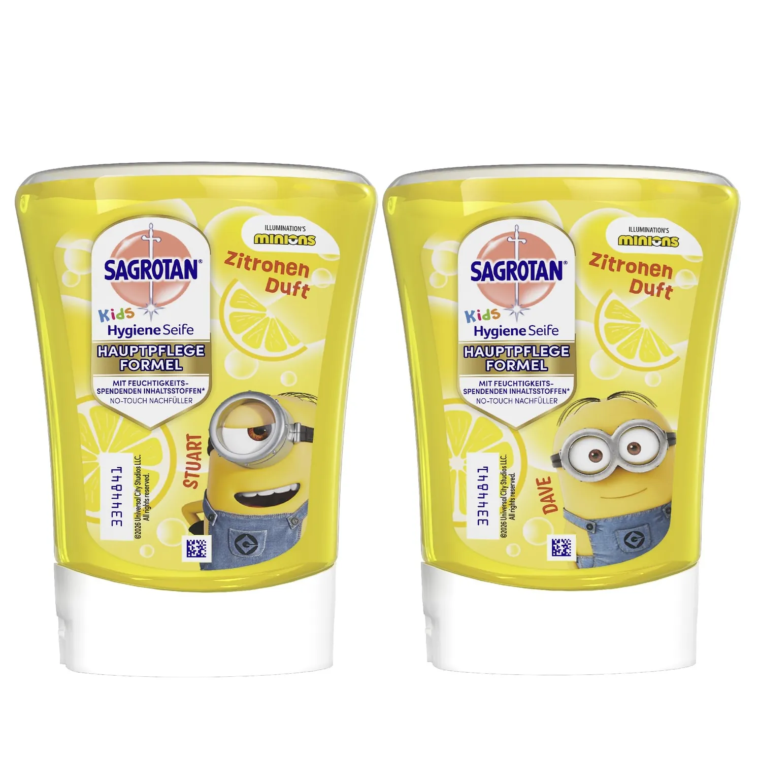 Sagrotan Kids No-Touch Handseife Zitrone 5x250ml Minions