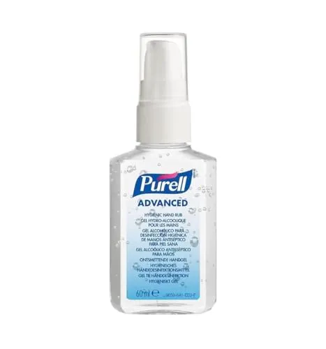 Purell Advanced Händedesinfektionsmittel 60ml Pumpflasche unparfümiert