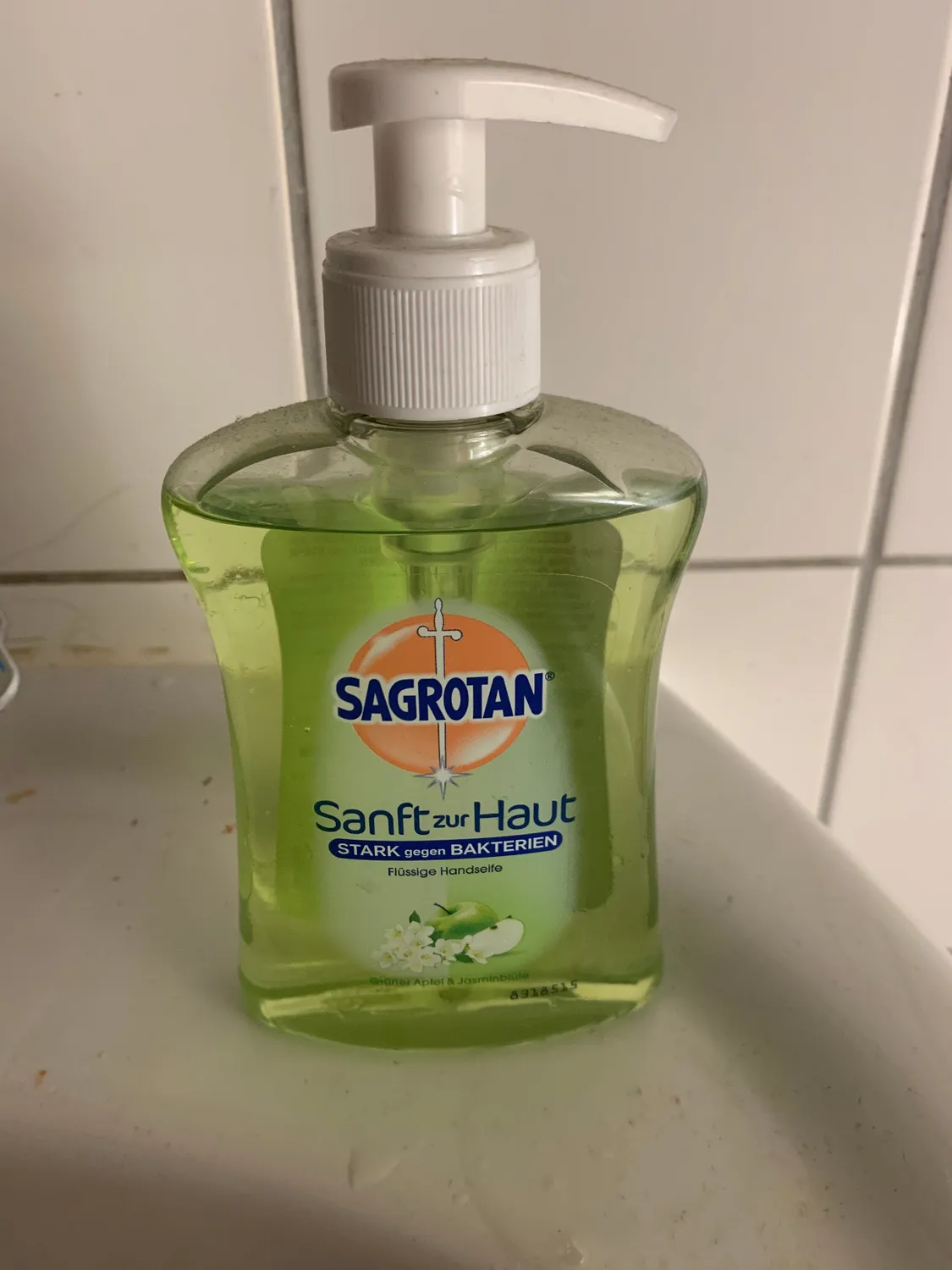 Sagrotan Blühende Apfelwiese Handseife 250ml Apfel feuchtigkeitsspendend