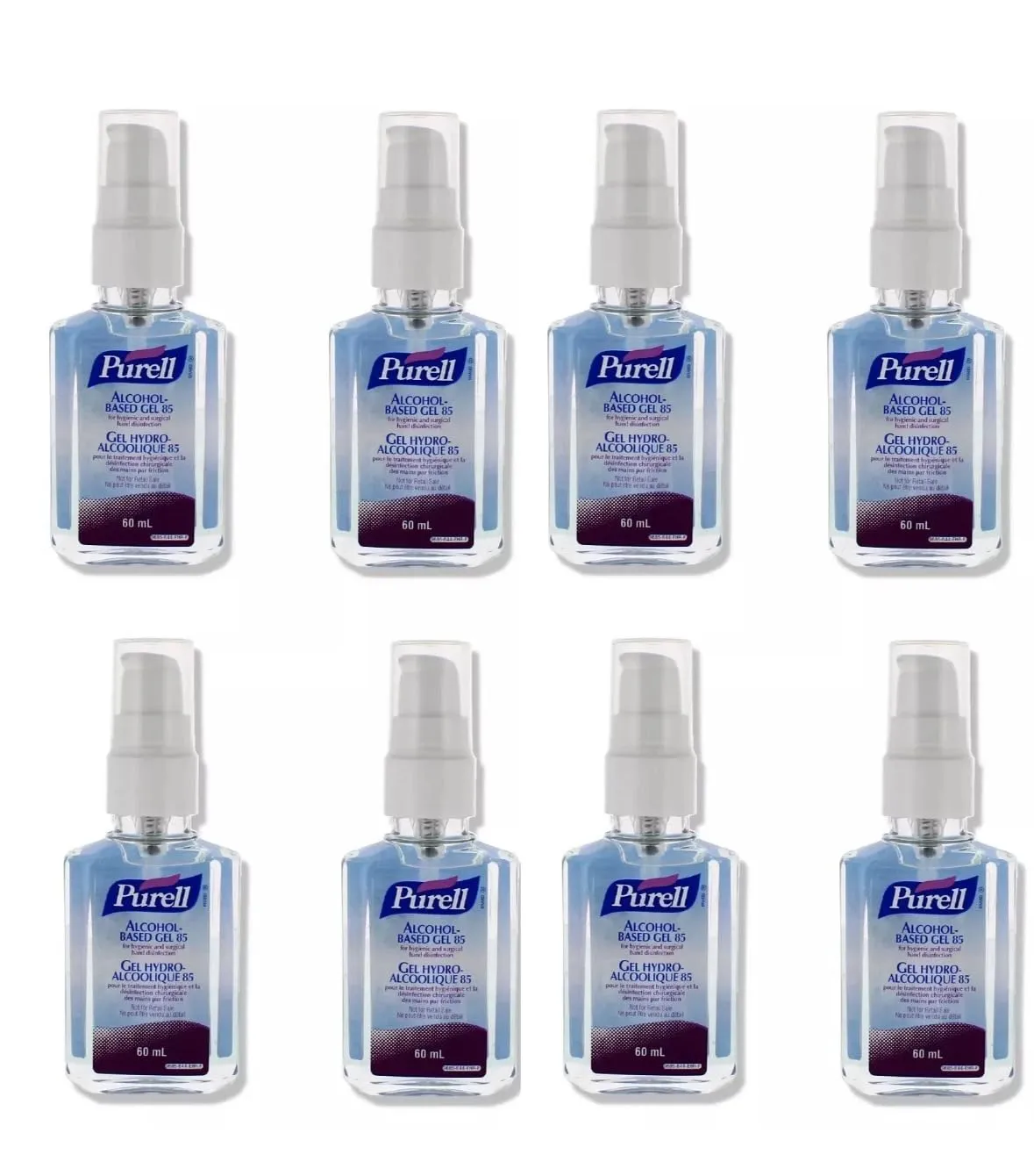 Purell Advanced Händedesinfektionsmittel 60ml Pumpflasche unparfümiert