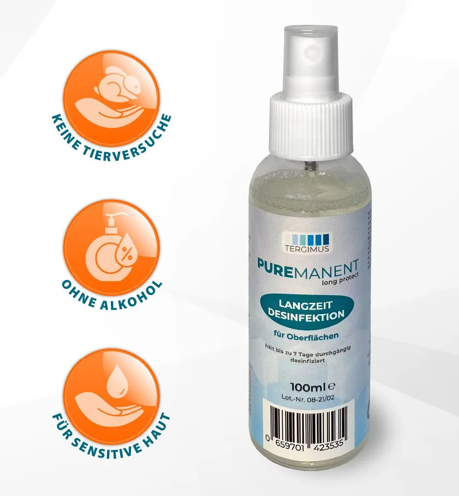 Puremanent Long Protect Flächendesinfektion 100ml 7 Tage