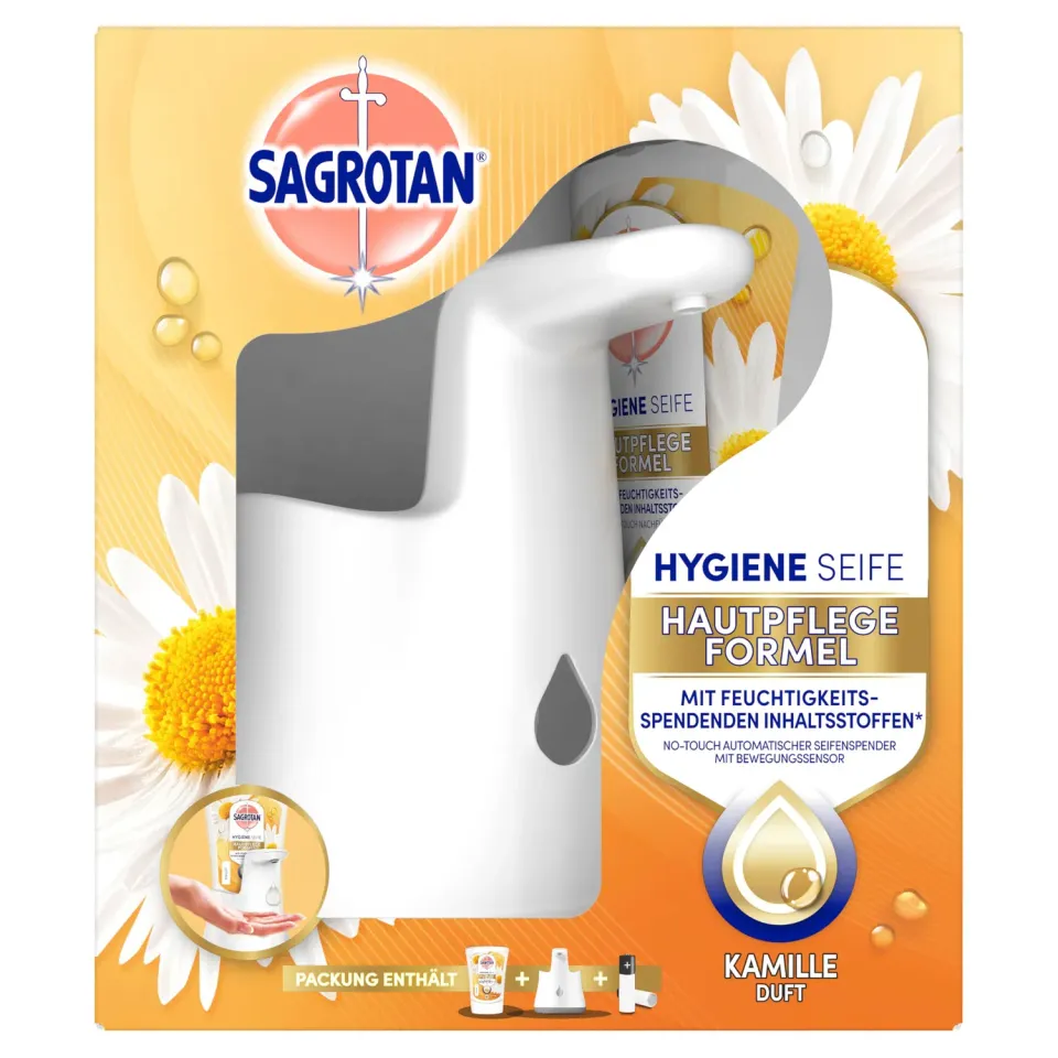 Sagrotan No-Touch Kamille Handseife Starterset 250ml Spender