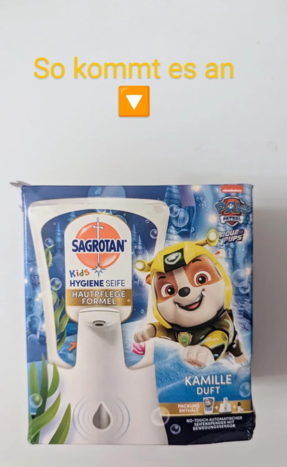 Sagrotan No-Touch Kids Seifenspender Starter-Set Kamille 250ml