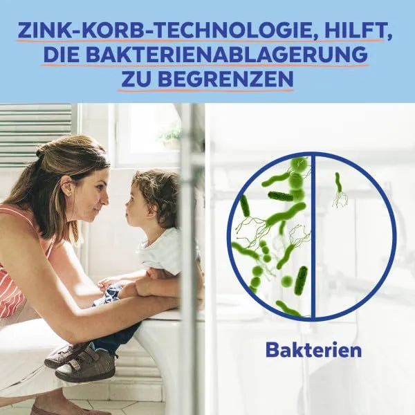 Sagrotan Toilettenfrische Hygiene Plus WC-Spüler Eukalyptus 3er Pack