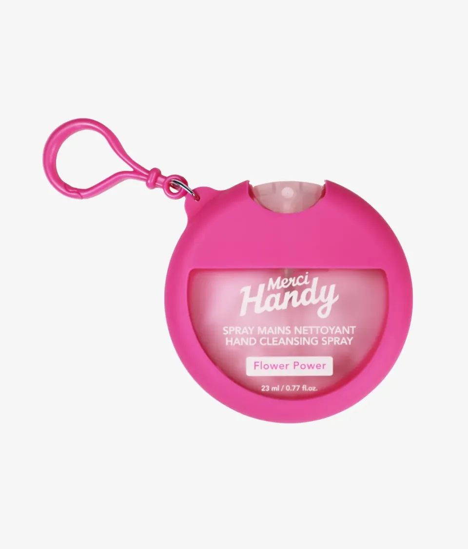 Merci Handy Flower Power Handreinigungsspray 23ml Aloe Vera