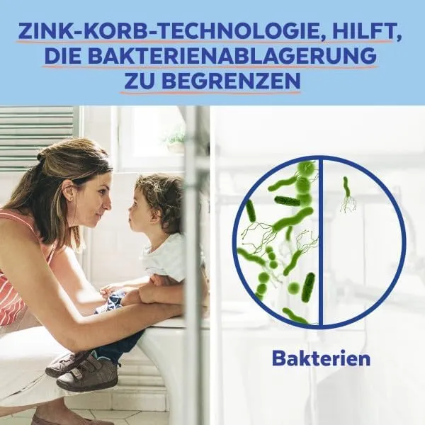 Sagrotan Hygiene Plus WC-Spüler 3er Pack Zitrone frisch