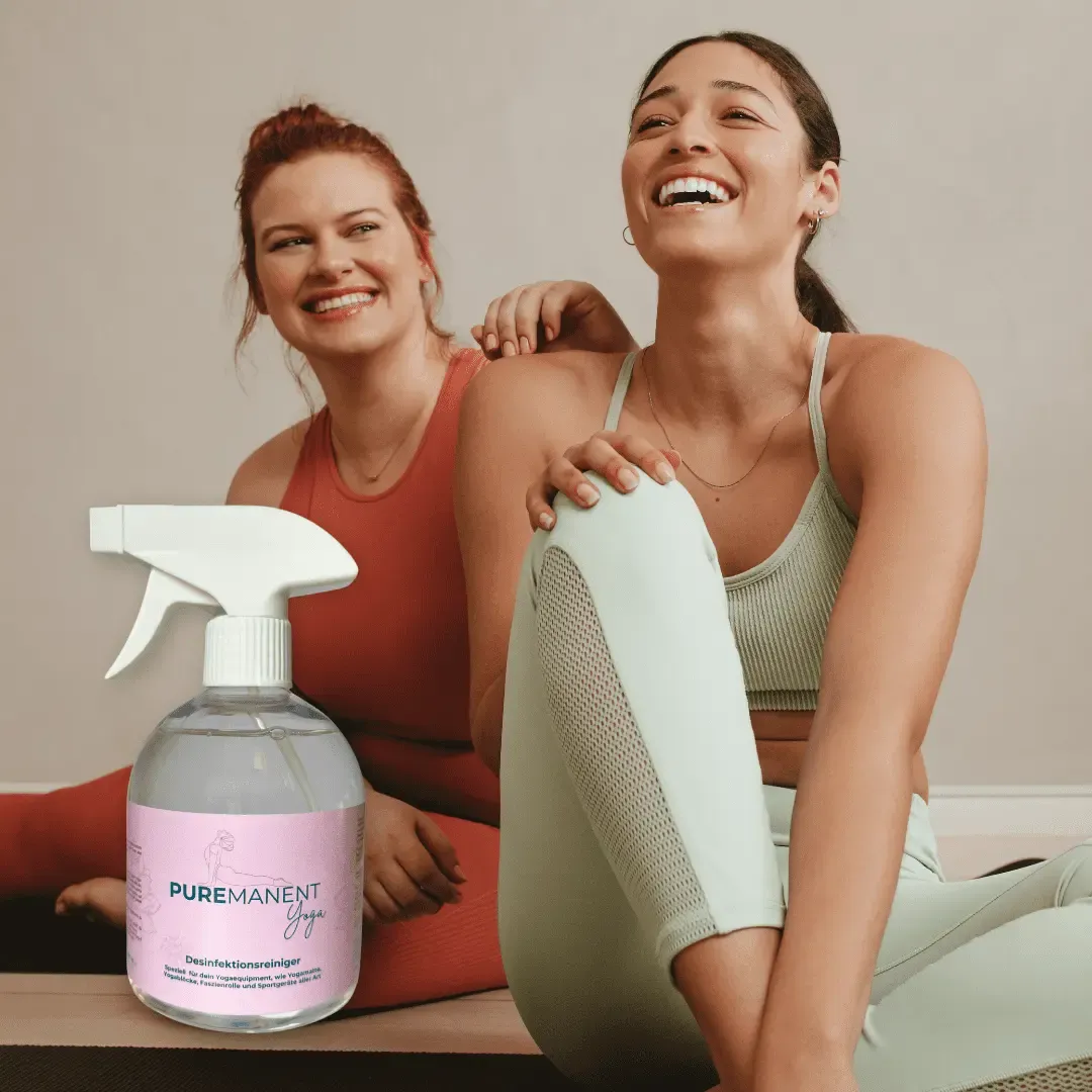 Puremanent Yoga Yogamatten-Reiniger Spray 500ml geruchsneutral alkoholfrei