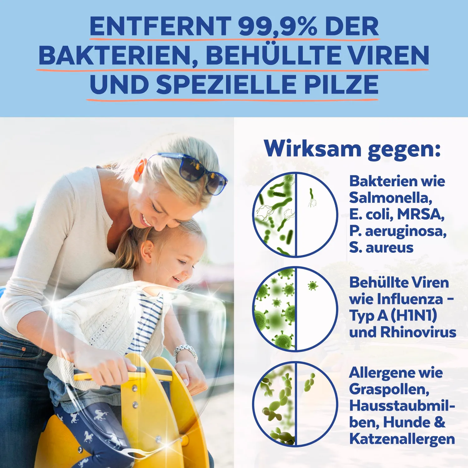 Sagrotan Hygienereinigungstücher neutral 5x60 Stück mild