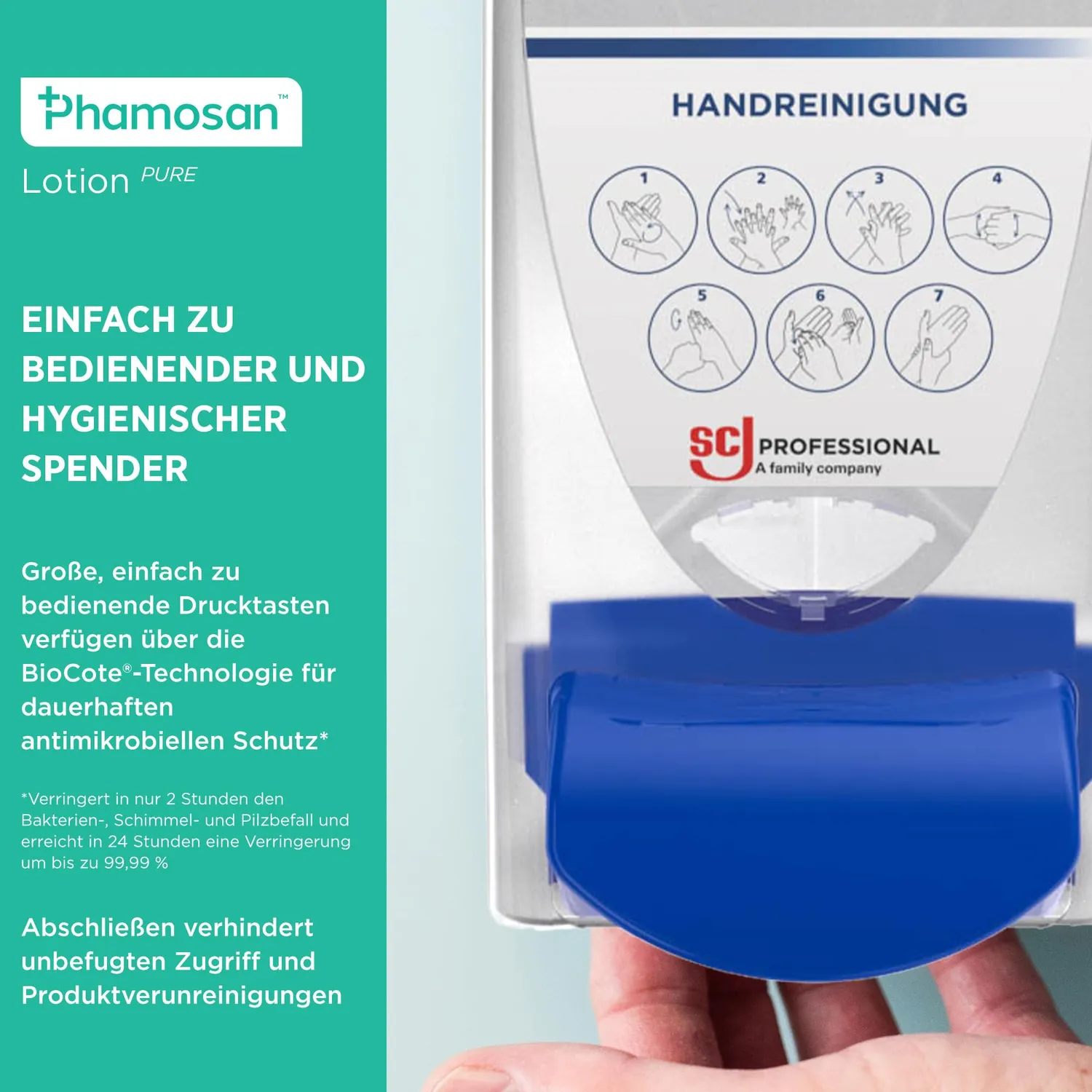 SC Johnson Professional Proline Seven Circles Handreinigung Spender 1 L