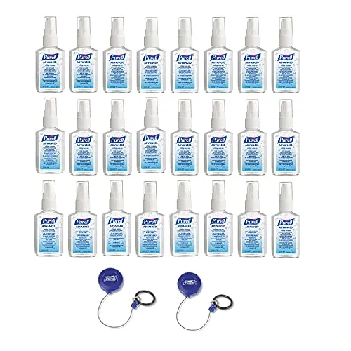 Purell Advanced Händedesinfektionsmittel 24x60 ml mit Clip