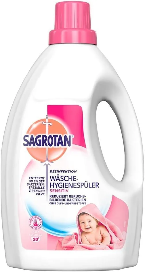 Sagrotan Wäsche-Hygienespüler Sensitiv Wäschespüler 7,5 L ohne Duft