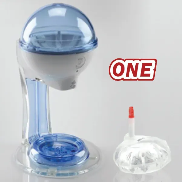 Germstar G2 Spender-Starterkit 355ml Weiß/Blau ONE