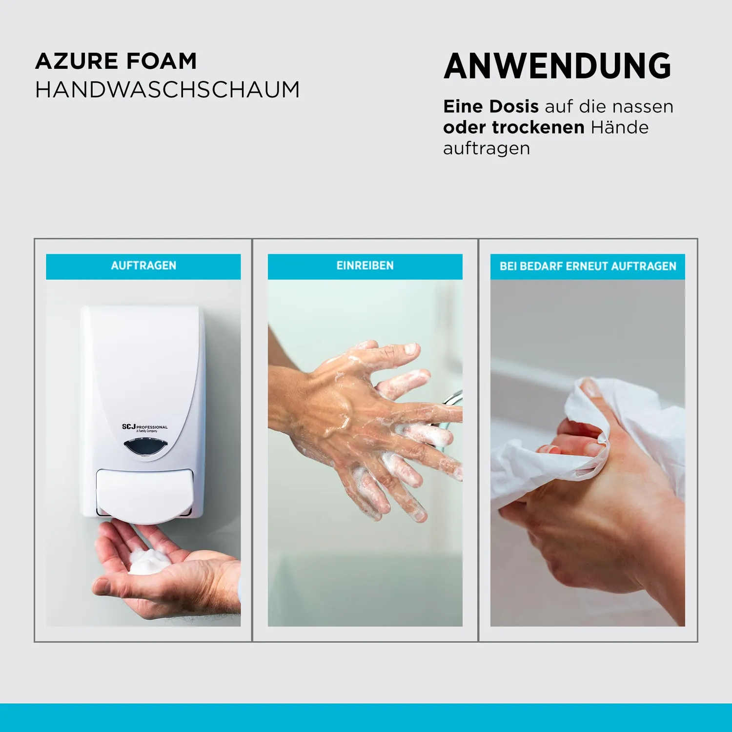 SC Johnson Refresh Azure Foam Schaumseife 2x1 L Set