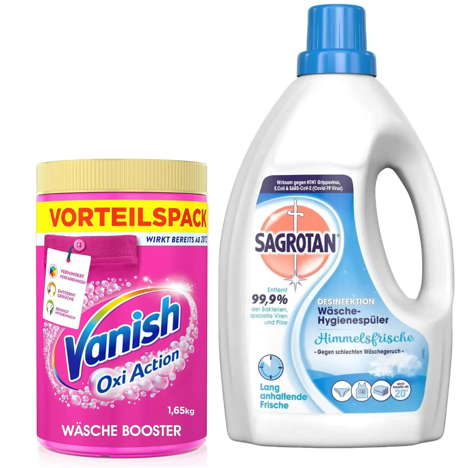 Sagrotan Wäsche-Hygienespüler Frisch Zusatz 1x1,5L ab 20 Grad