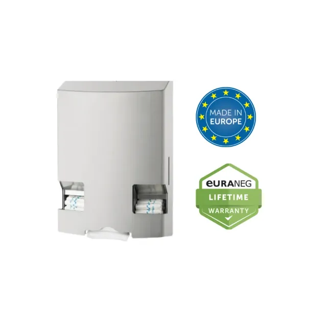 Euraneg SP4010 Trio-Dispenser Tamponspender Edelstahl