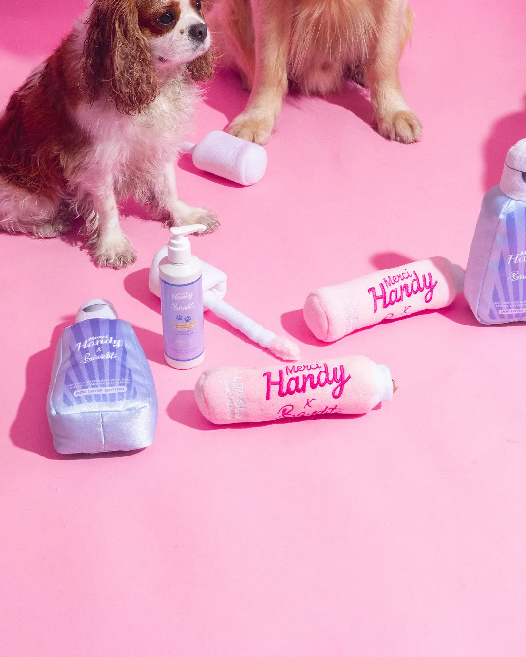 Merci Handy Bandit Plüsch Hundespielzeug mit Quietscher