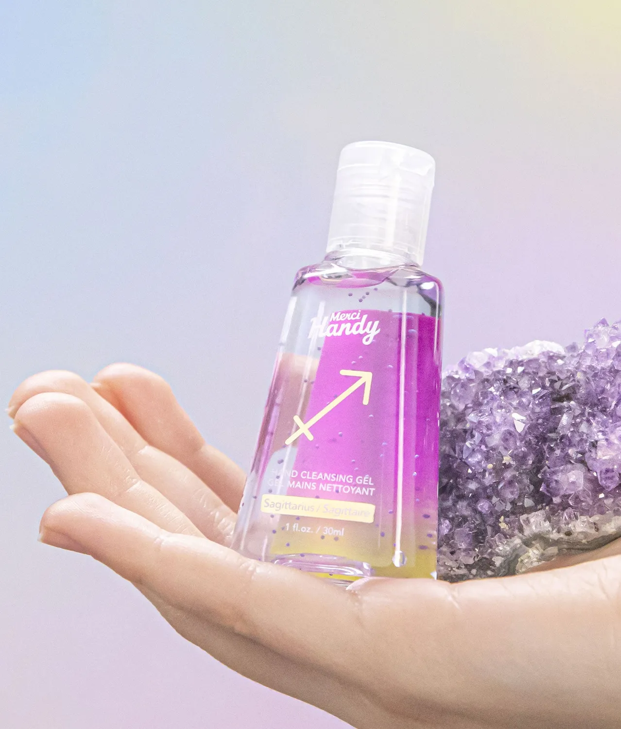 Merci Handy Sagittaire Handgel Bergamotte Lavendel