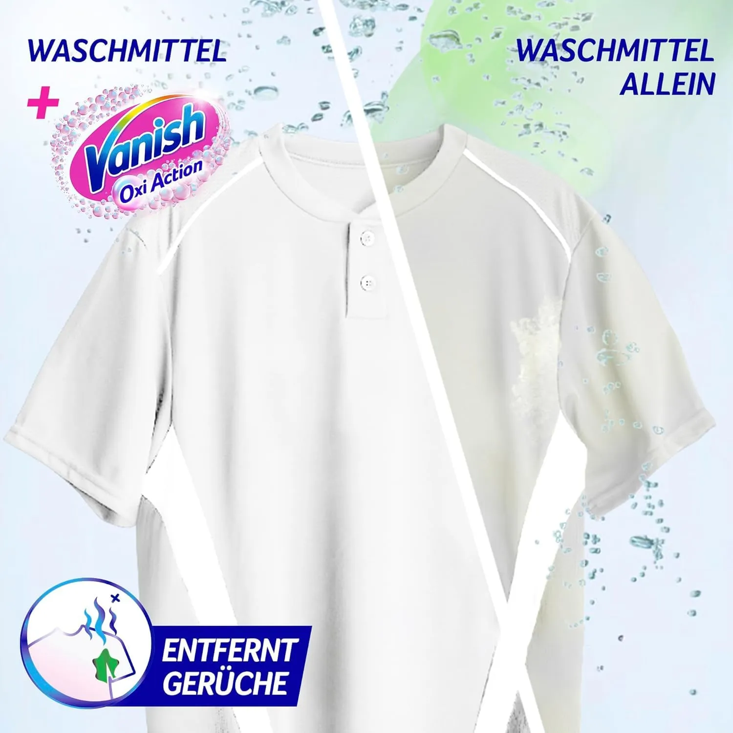 Sagrotan Wäsche-Hygienespüler 1,5L + Vanish 1,65 kg Set