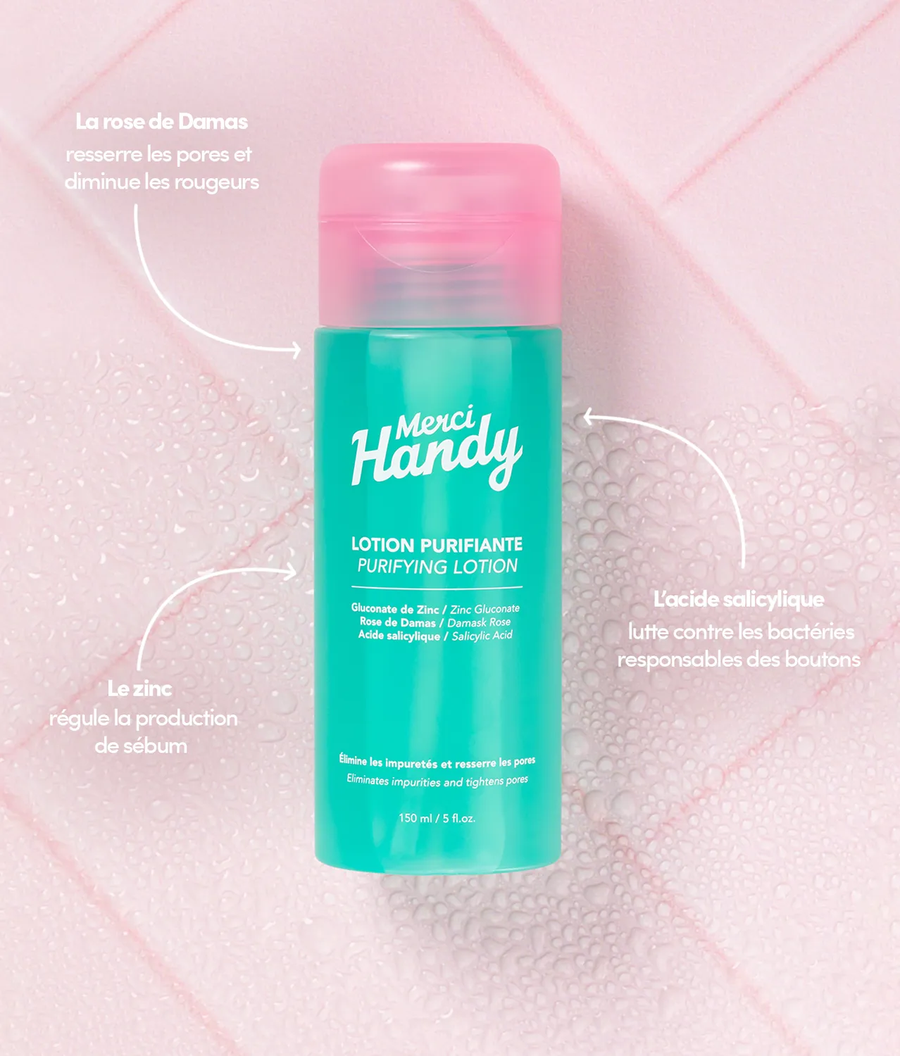 Merci Handy Routine Zéro Brillance Gesichtsset fettige Haut