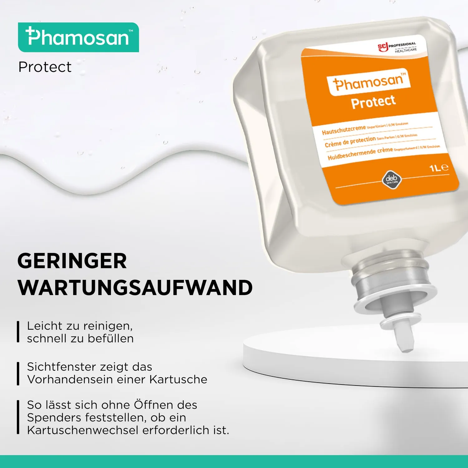 SC Johnson Professional Proline Seven Circles Handschutz Spender 1 L