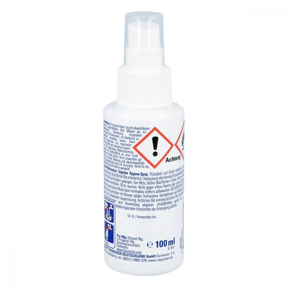 Sagrotan Hygiene Pumpspray Mini 100ml für unterwegs