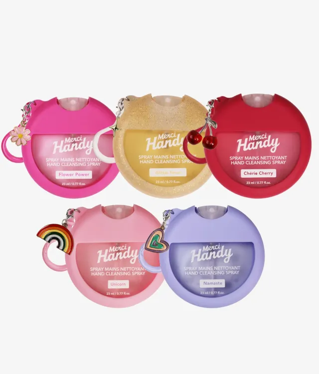 Merci Handy Sprays + Charms Handspray-Set 5x 23 ml