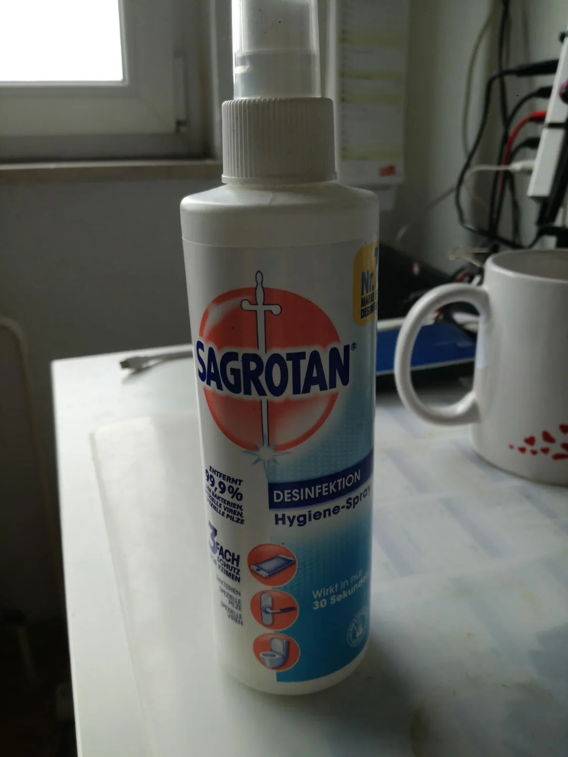 Sagrotan Hygiene Pumpspray Desinfektionsspray 10x250ml antibakteriell