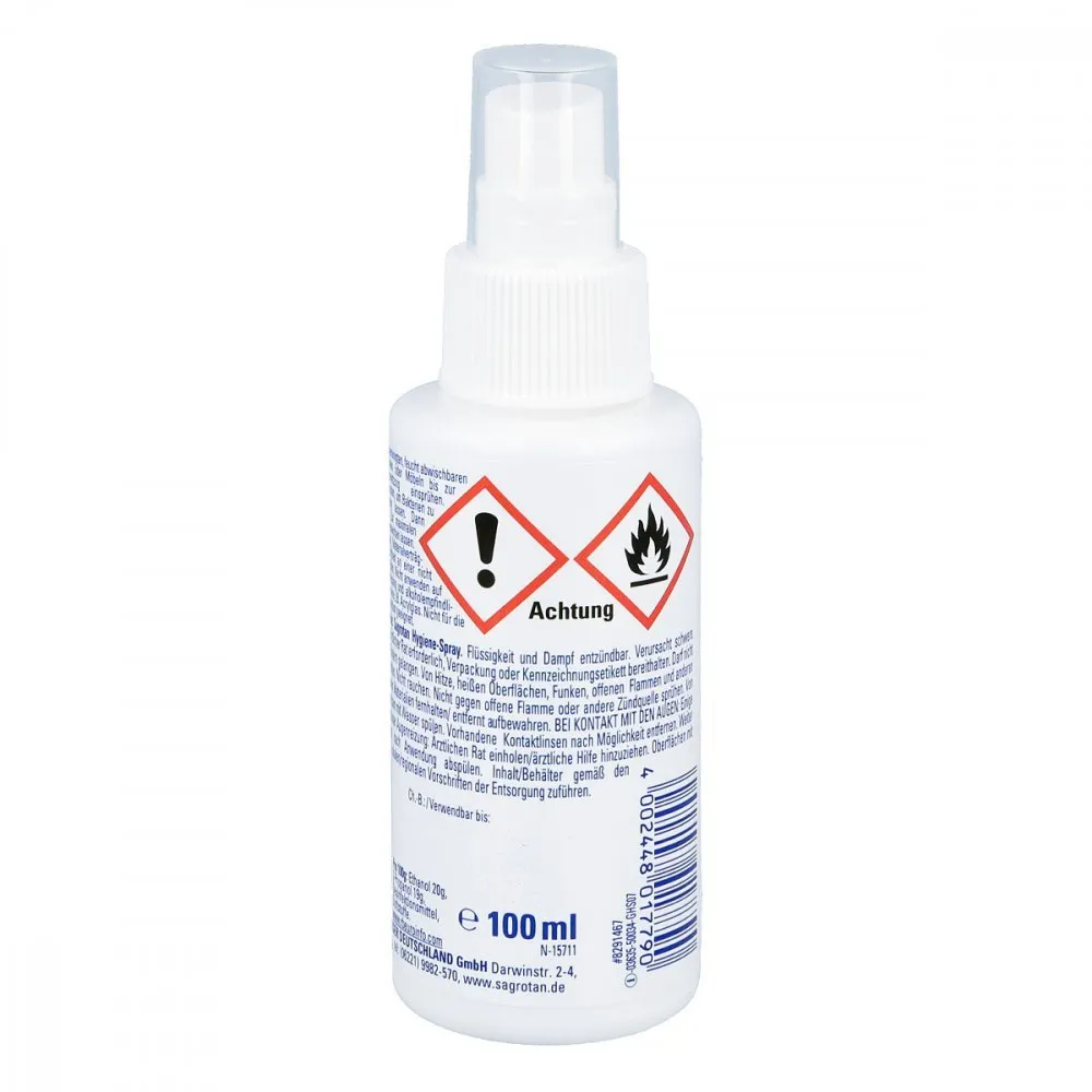 Sagrotan Hygiene Pumpspray Mini 100ml für unterwegs