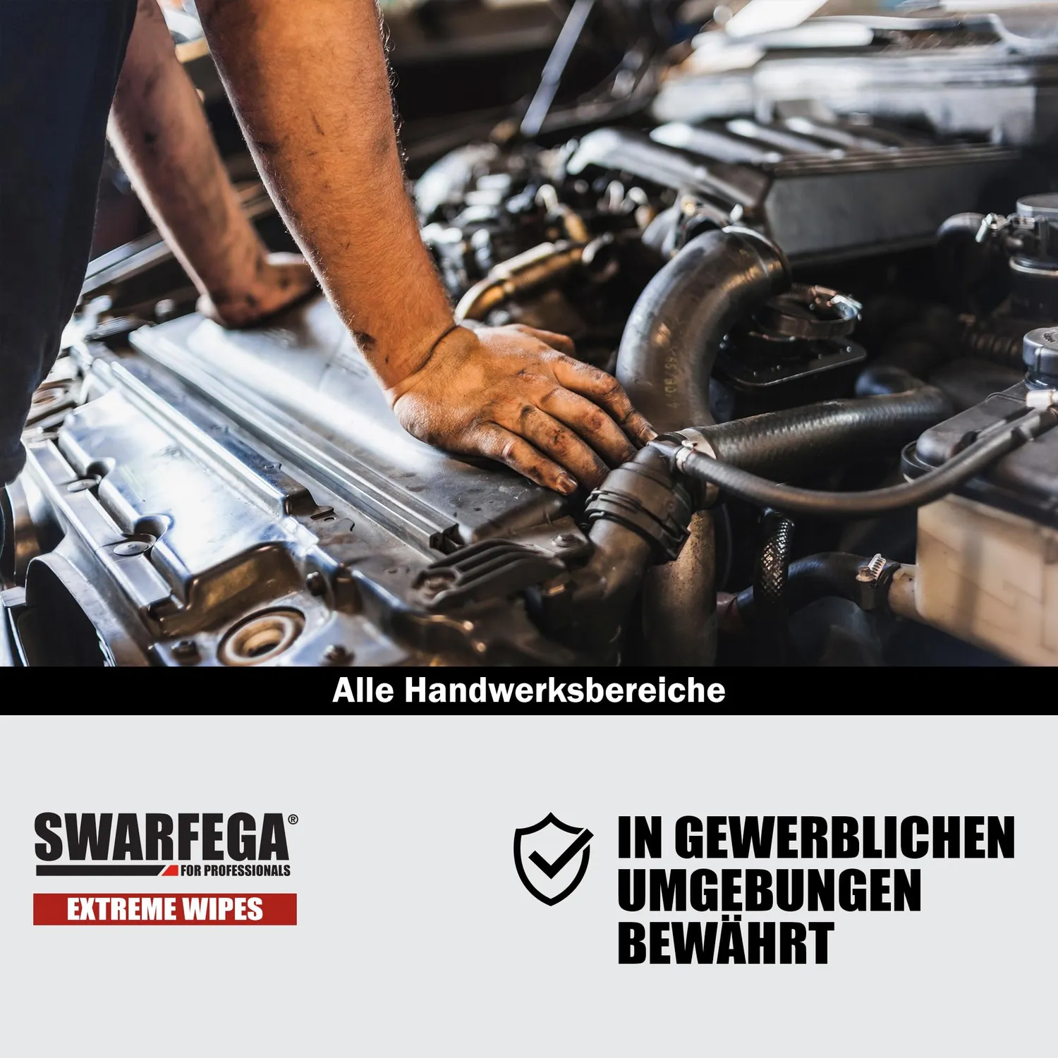 Swarfega Extreme Handreinigungstücher 70 Stück Farbe Schmutz