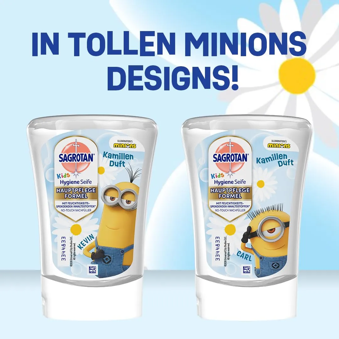 Sagrotan No-Touch Kids Nachfüller Kamille 5x250ml Schaum-Seife