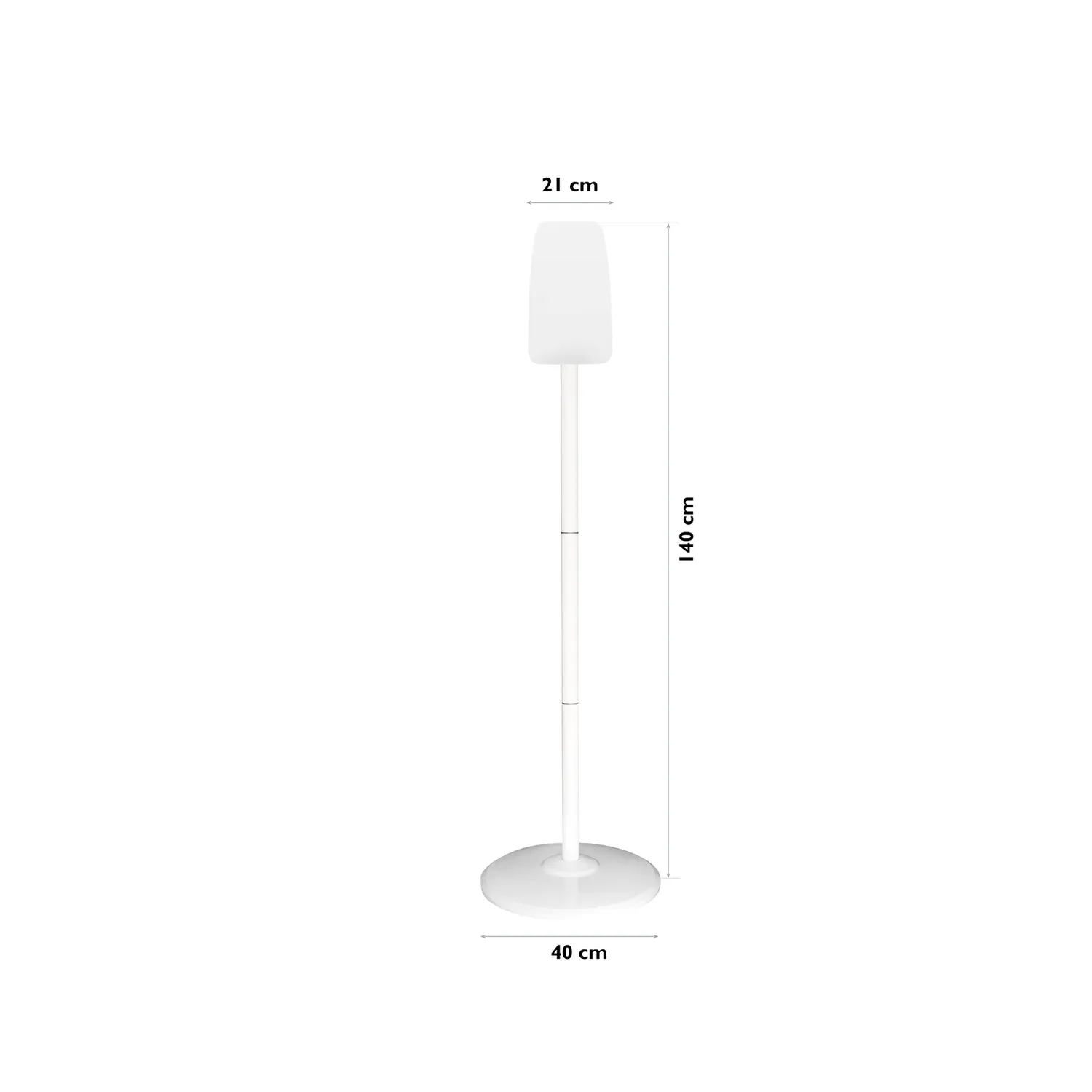 Euraneg SD130 Desinfektionssäule weiß 140cm