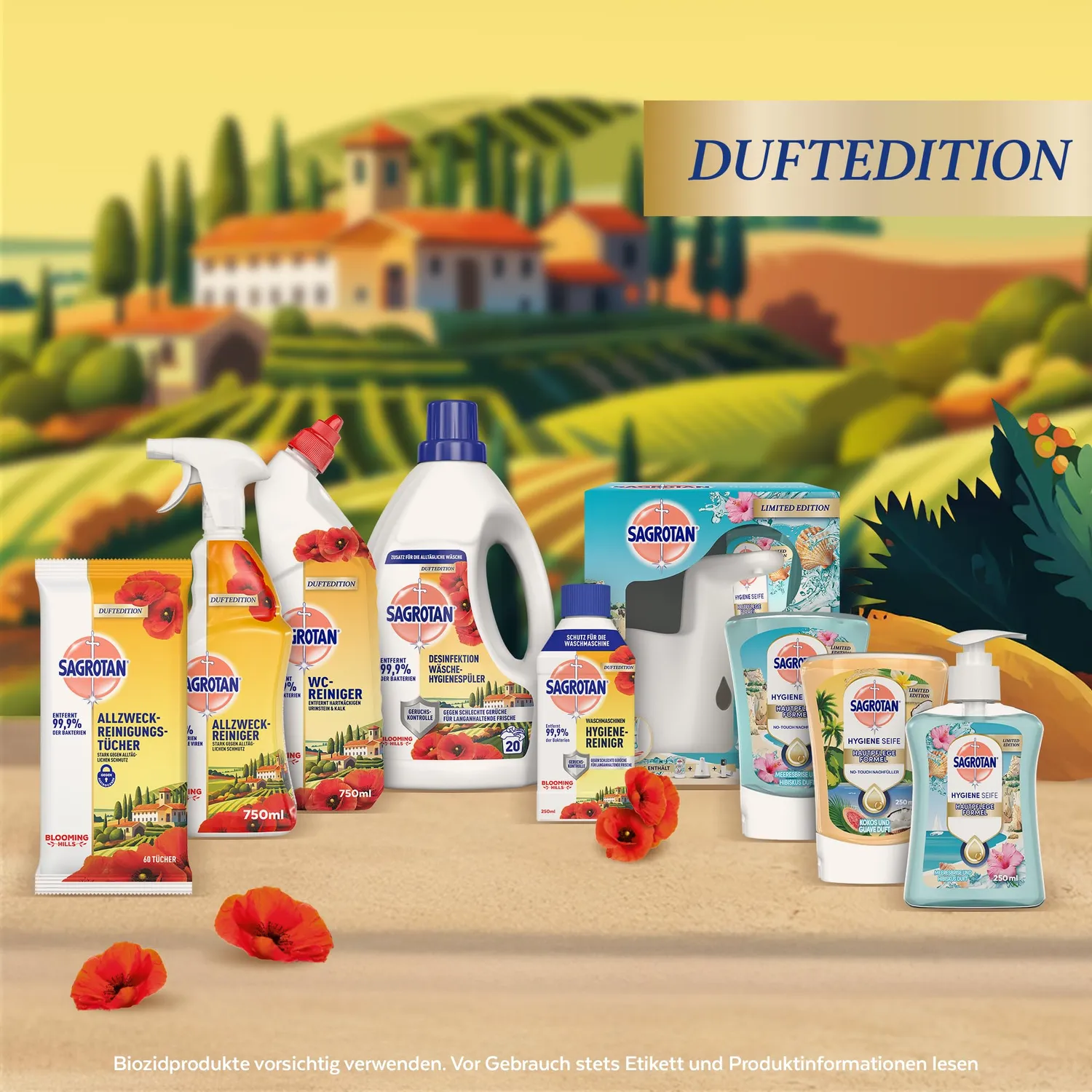 Sagrotan Blooming Hills Allzweckreiniger 750 ml desinfizierend