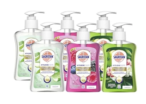 Sagrotan Handseife Mix-Set 6x250 ml 3 Düfte