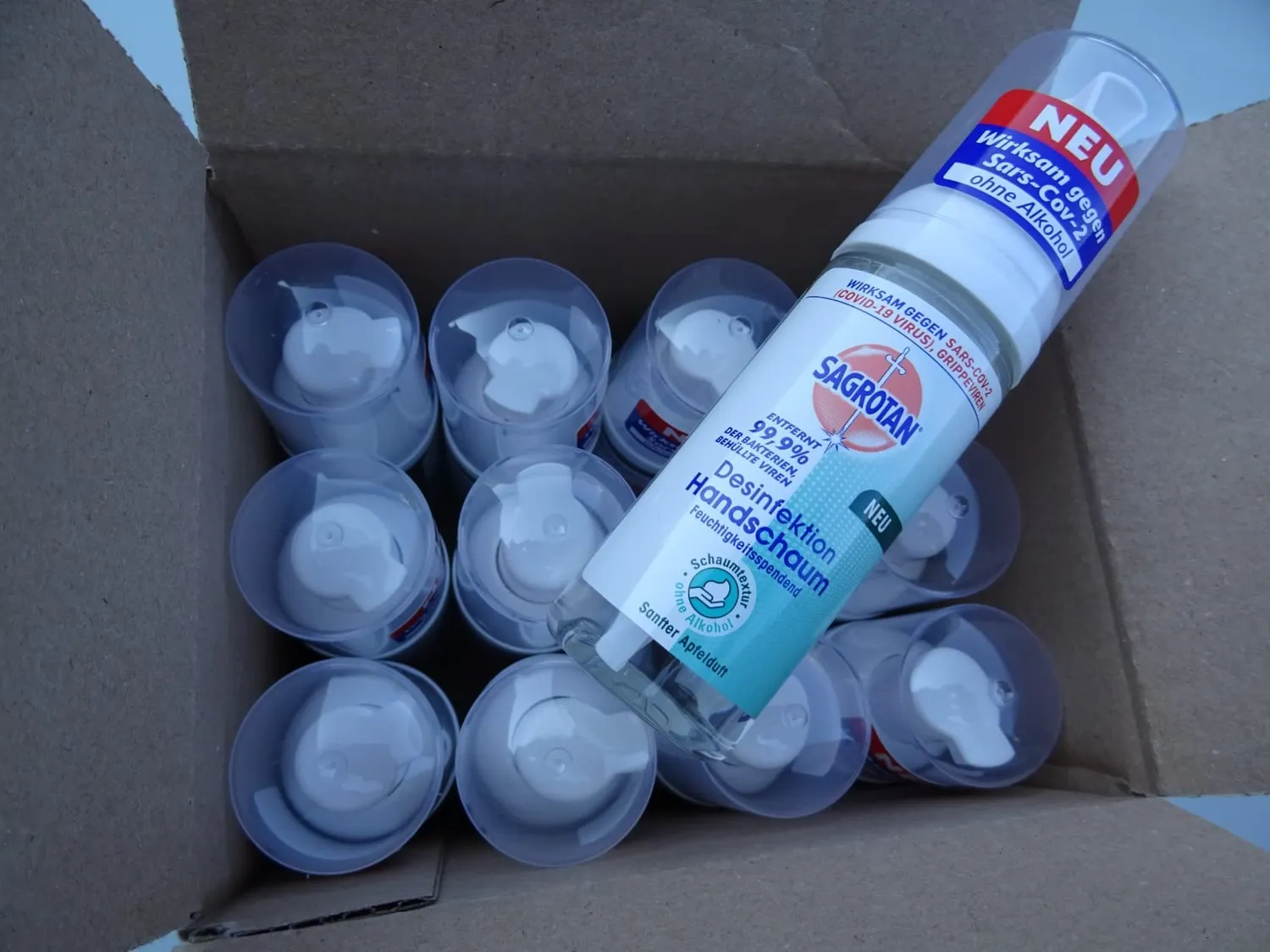Sagrotan Desinfektion Handschaum 12x50ml alkoholfrei