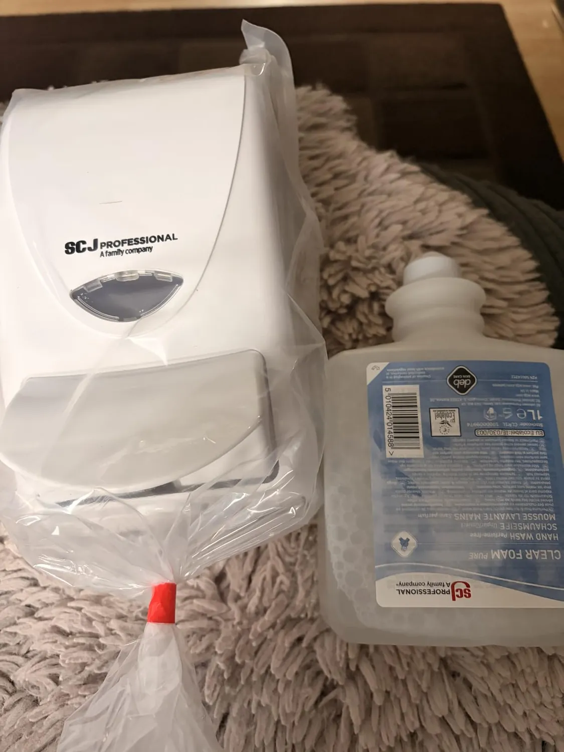 SC Johnson Clear Foam Pure Schaumseife 1L Starter-Set parfümfrei