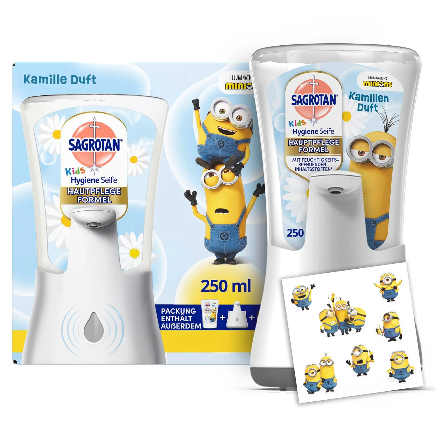 Sagrotan No-Touch Kids Seifenspender Set 250 ml Wildbeere