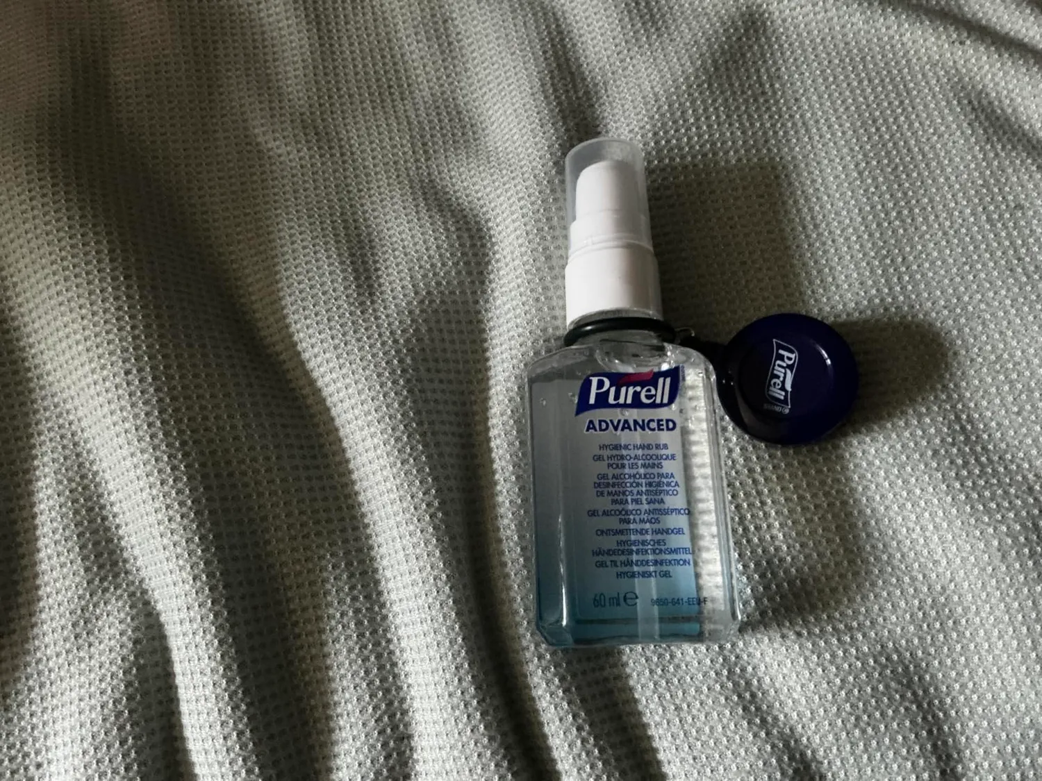 Purell Advanced Händedesinfektionsmittel 12x60ml mit Clip unparfümiert