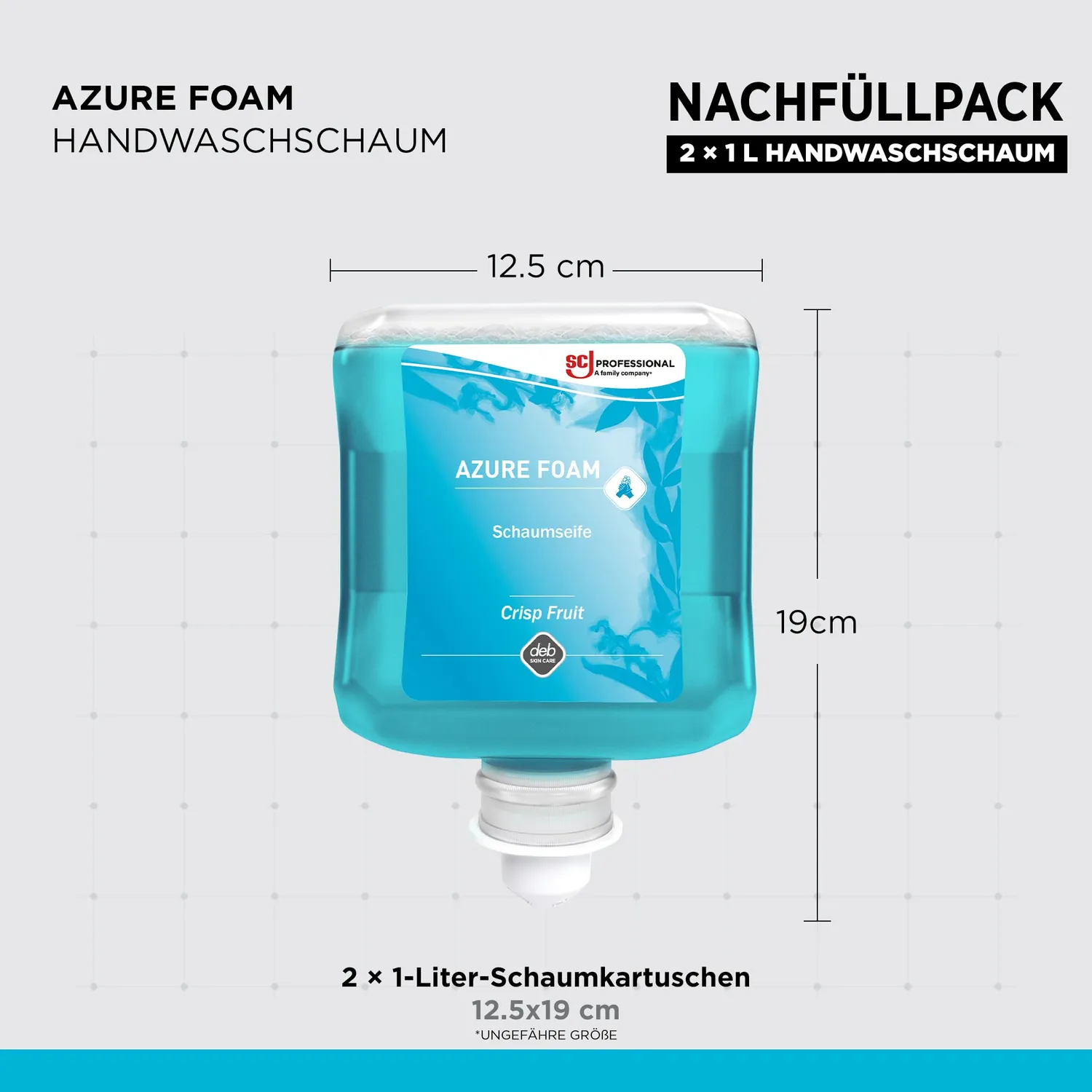 SC Johnson Refresh Azure Foam Schaumseife 2x1 L Set