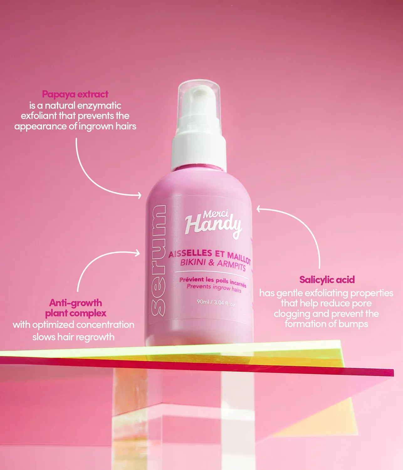 Merci Handy Body Serums Körperserum 4er Set Zonenpflege