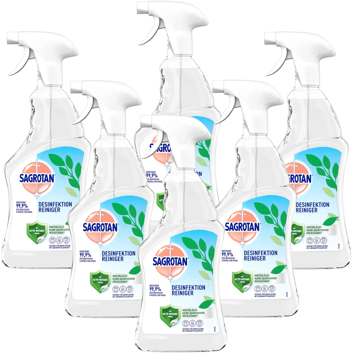 Sagrotan Desinfektions-Reiniger Spray 500ml ohne Bleiche
