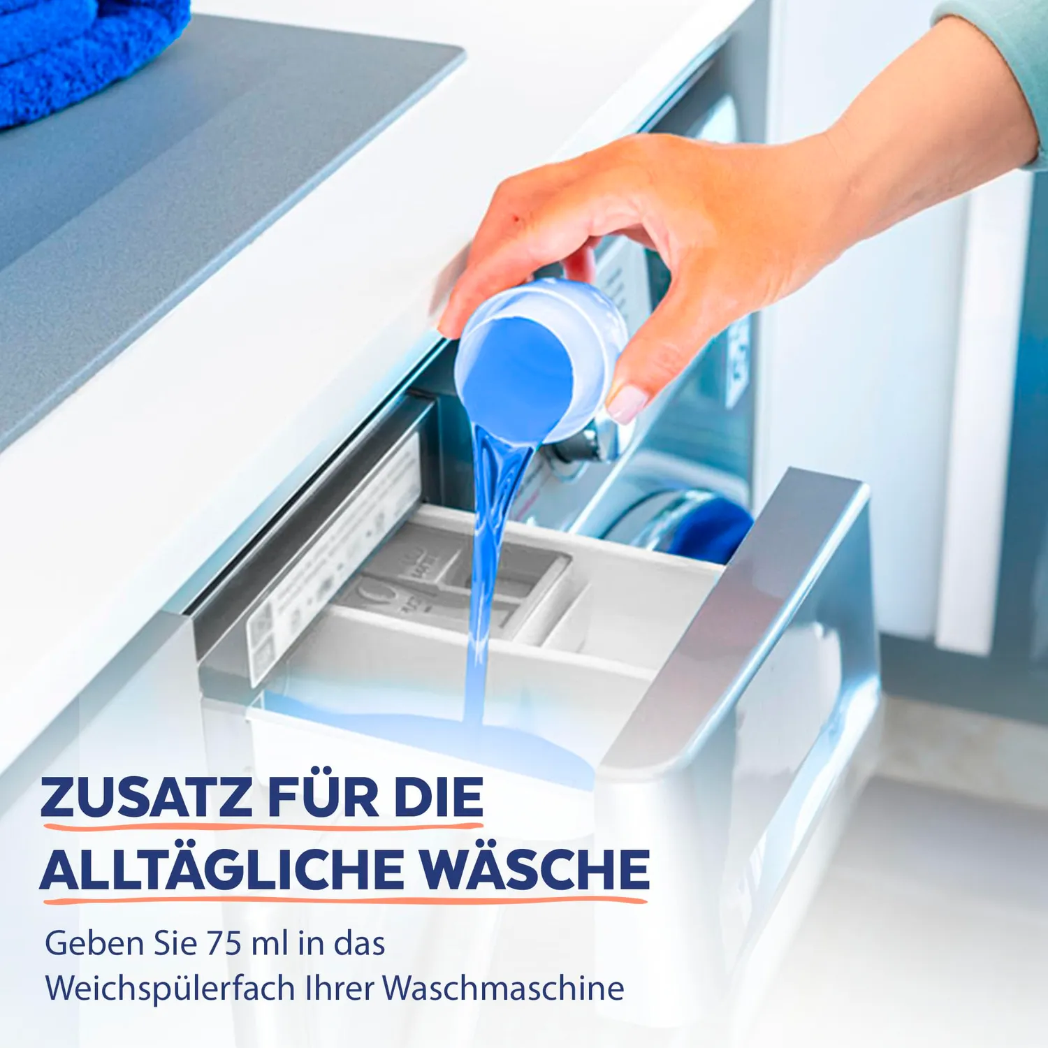 Sagrotan Himmelsfrische Wäsche-Hygienespüler Nachfüller 5x1,2L