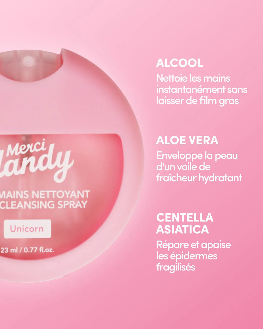 Merci Handy Unicorn Handreinigungsspray 23ml orientalisch