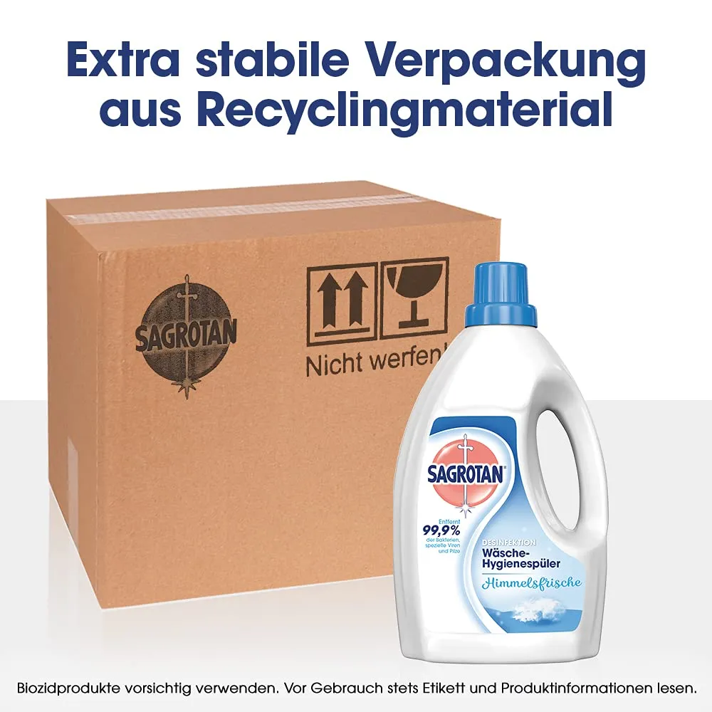 Sagrotan Wäsche-Hygienespüler Frisch Zusatz 1x1,5L ab 20 Grad