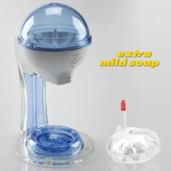 Germstar G2 Starterset Weiß/Blau Milde Seife 355 ml Schaum