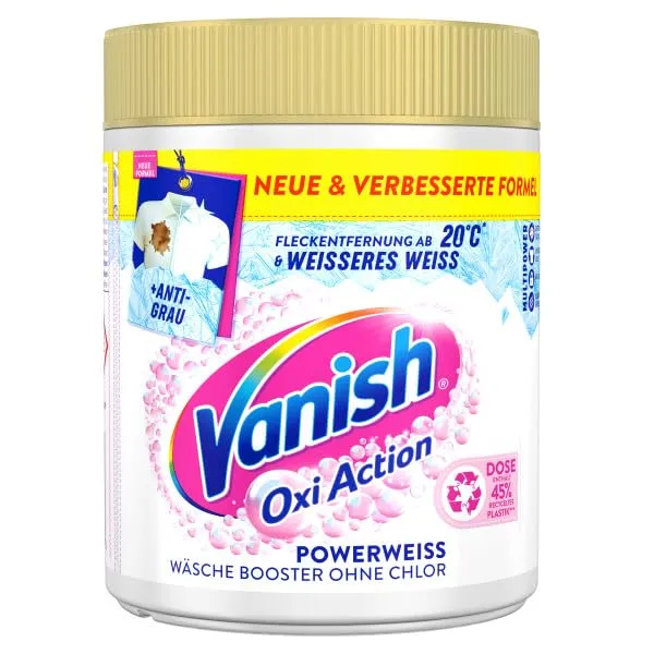 Sagrotan Hygienespüler 1,5L + Vanish Powerweiss 550g Set frisch