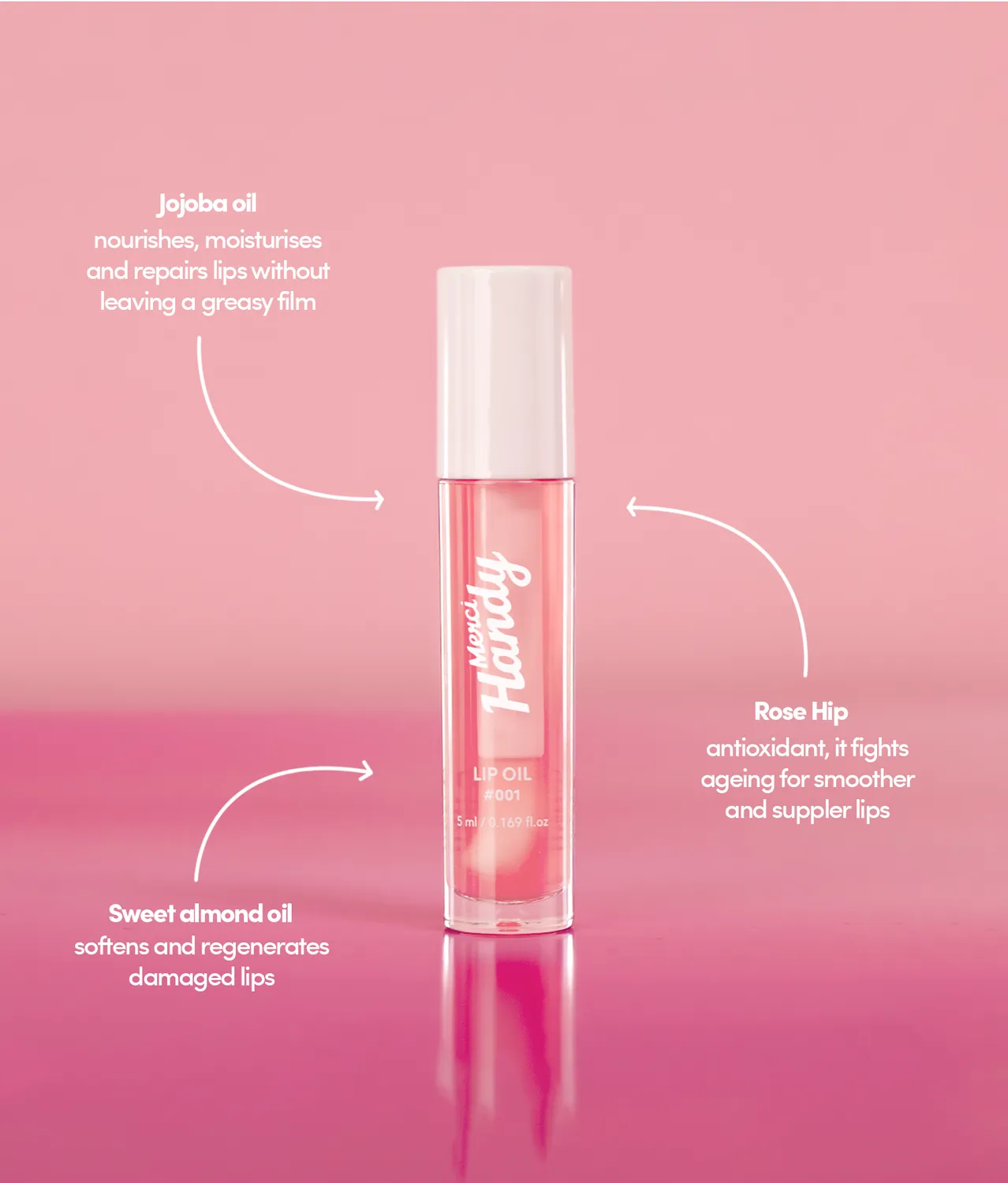 Merci Handy Soft Kisses Heroes Lippen Set 2-teilig Öl